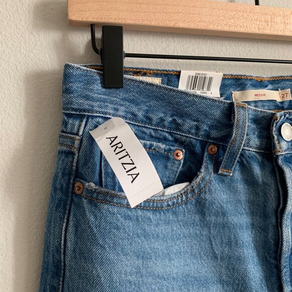 Aritzia Levi’s Wedgie High Rise Jeans size 27 - Picture 4 of 6